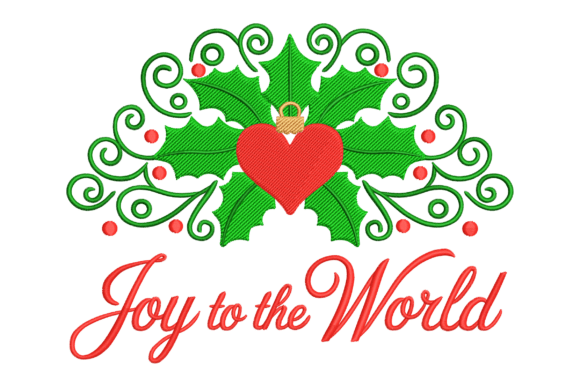 Holly Heart Christmas Embroidery Review