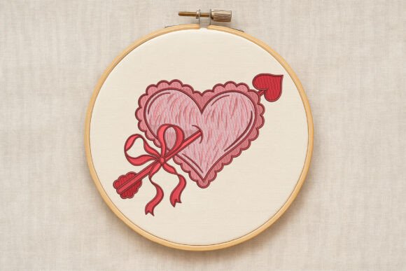 Scalloped Heart Bow Valentine Review